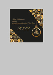 Weihnachten A4 Quadrat 2022