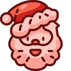 santa claus Two Tone icon