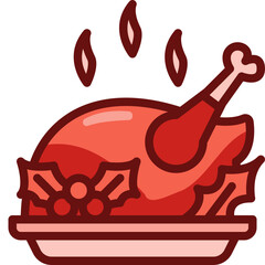 turkey Two Tone icon