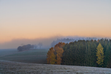 Ru&szlig;berg bei Tuttlingen im Herbst