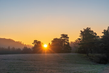 Ru&szlig;berg bei Tuttlingen im Herbst