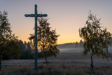 Ru&szlig;berg bei Tuttlingen im Herbst