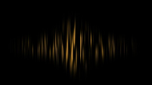 Abstract gold visualizer background 4k.