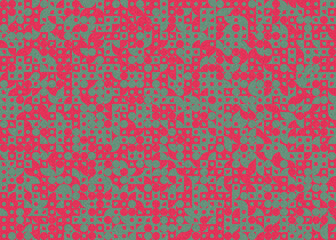 Abstract Geometric Pattern generative computational art illustration