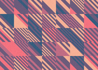 Abstract Geometric Pattern generative computational art illustration