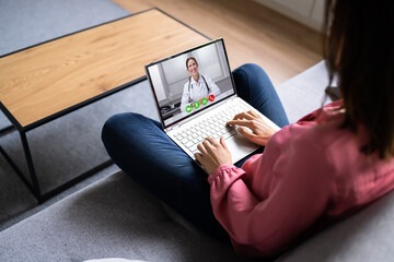 Video Conference Doctor Telemedicine Consult Call