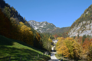Salzberg Hochtal in Hallstatt im Salzkammergut