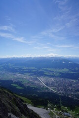 Fototapeta premium Innsbruck von oben 