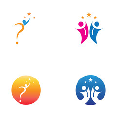 People star logo and vector images