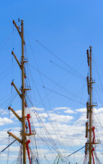 the Sailboat mast