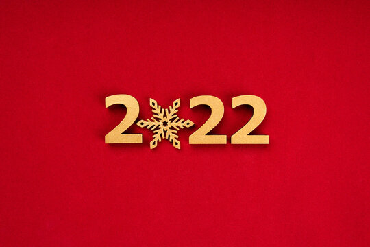 Happy New Year 2020 poster. Christmas background with big gold 2020 numbers. Merry Christmas and Happy New Year. Christmas, winter, new year concept. Greeting card, banner with place for text
