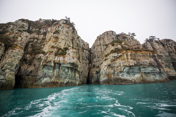 Naklejka premium 절벽