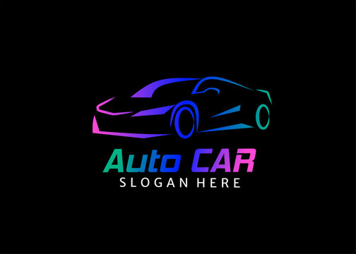 auto car simple logo