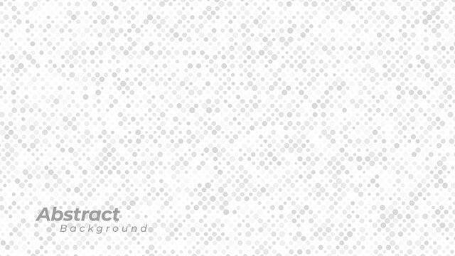 Abstract white & grey dotted vector background. vector design concept
