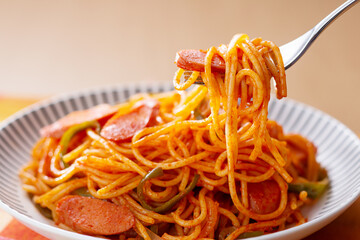 ナポリタン　パスタ　スパゲティ　スパゲティナポリタン