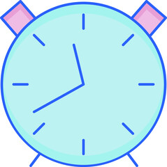 Alarm Isolated Vector icon which can easily modify or edit

