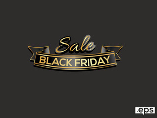 Black friday sale logo concept. Black friday sale logo collection Free Vector..svg