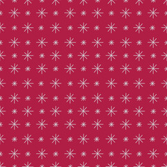 Christmas snowflake seamless pattern, digital paper, fabric pattern
