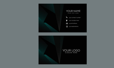 Fototapeta premium Creative new business card design 