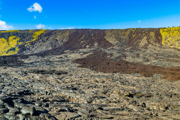 Volcanic landscape. Amazing scenery. Hawaii.