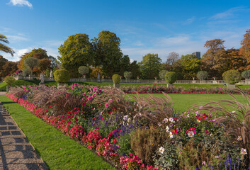 Luxembourg garden in Paris