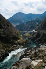 mountain river in the mountains