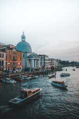 Fototapeta na wymiar a fantastic landscape view on venice, venezia