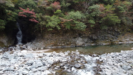 別府峡　無名滝