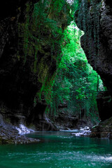 Georgia canyon Martvili