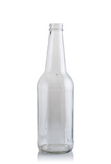 Empty glass bottle