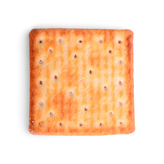 CRACKERS isolated on white background