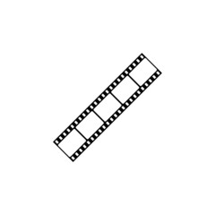 film strip icon design template vector