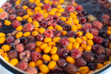 Compote of berries