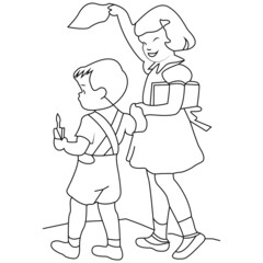 Kids Coloring Book - KDP, Coloring pages outline, line art
