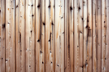 A brown wooden texture of a fence.