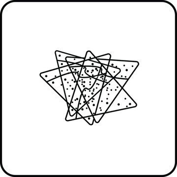 recommend clip art: Tortilla Line Icon vector On White Background