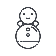 Tumbler toy sign isolated on transparent background.