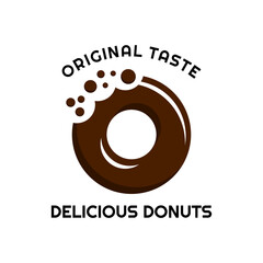 Sweet donut logo design