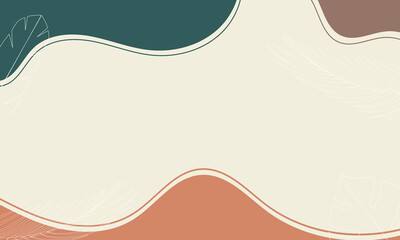 Abstract background with overlay shape and line. minimal white space background concept.