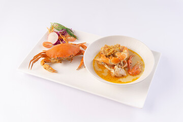 FOOD, DRINK, AND APPETIZER on white background.