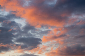 sky with clouds
