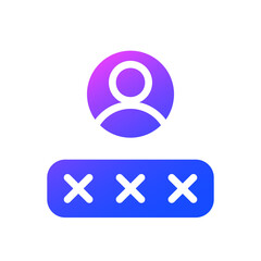 Passcode recognition icon