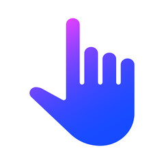 Obraz premium Finger icon