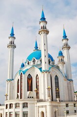 Fototapeta na wymiar Kul Sharif mosque. Kremlin in Kazan, Russia.