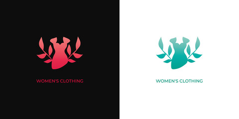 logo illustration for women's clothing