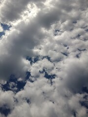 Obraz premium nubes blancas
