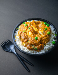 Rice Bowl  with vegetables and chicken
