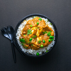 Rice Bowl  with vegetables and chicken