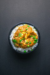 Rice Bowl  with vegetables and chicken