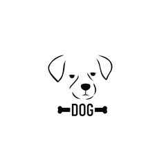 dog logo design, simple design dog profit pet shop, vector logo, animal logo